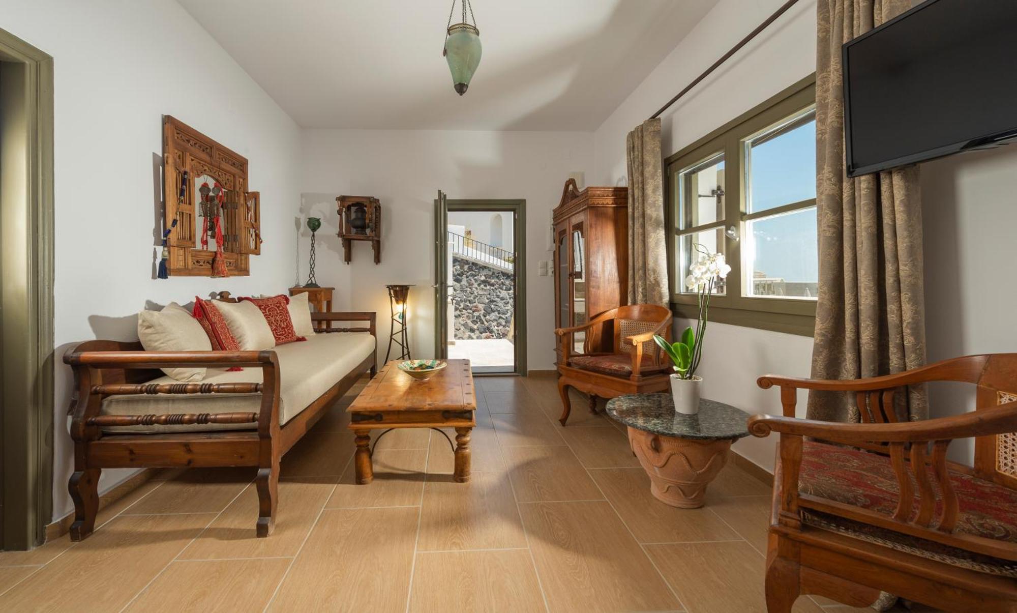 Anthos Caldera Suites Firá Buitenkant foto