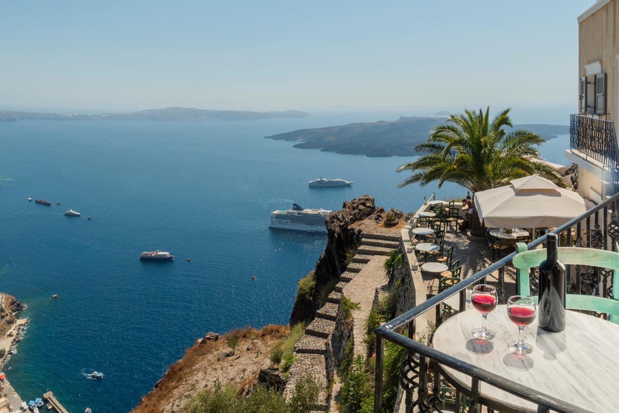 Anthos Caldera Suites Firá Buitenkant foto