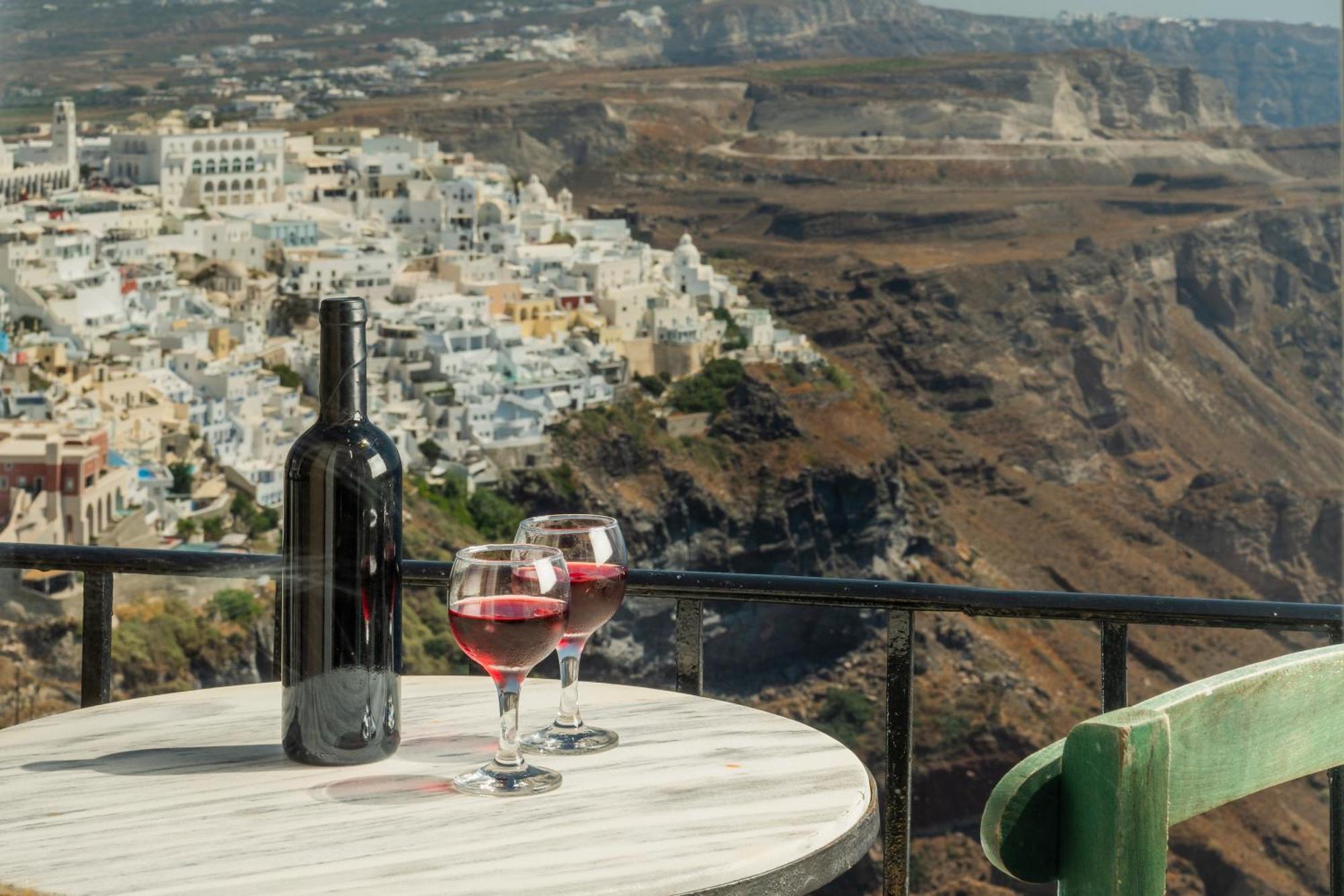 Anthos Caldera Suites Firá Buitenkant foto